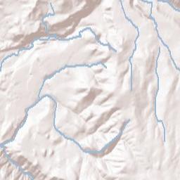 Pierce County Terrain Map