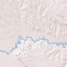 Winnett Terrain Map