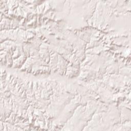Billings County Terrain Map