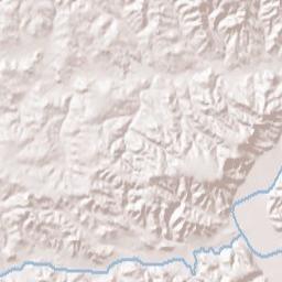 Interstate 94, Little Missouri National Grassland Terrain Map