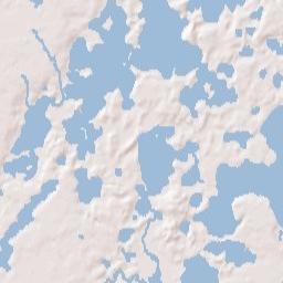 Cass County Terrain Map
