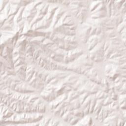 Latah County Terrain Map