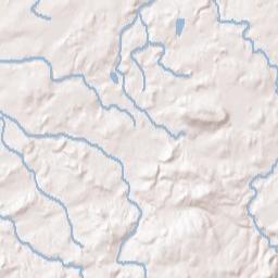 Baraga County Terrain Map