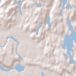 Moose Mountain Mine Road, Capreol Terrain Map