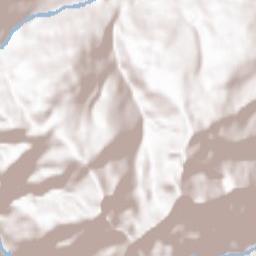 Region Surselva Terrain Map