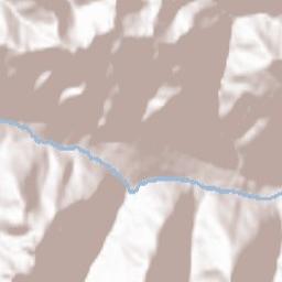 Obertilliach Terrain Map