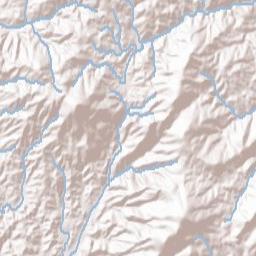 Clearwater, ID, USA Terrain Map
