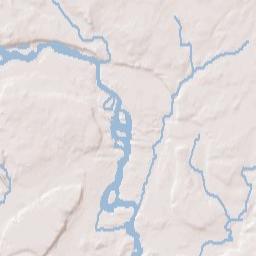 Cloquet Terrain Map