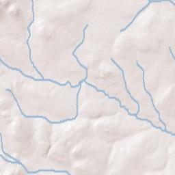 Aroostook County Terrain Map