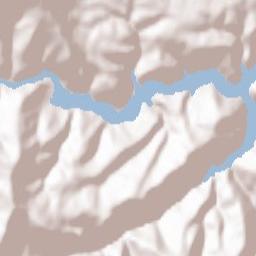 Comuna Beliş Terrain Map