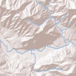 Lewis County Terrain Map