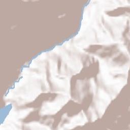 Ganda Terrain Map