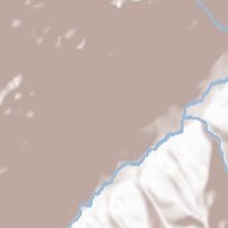 Goms District Terrain Map