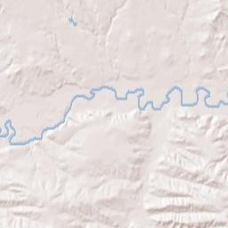 Musselshell County Terrain Map