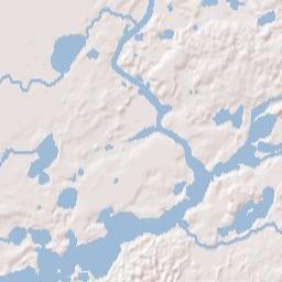 Crow Wing County Terrain Map