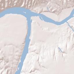 Lewiston, ID, USA Terrain Map