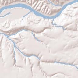 Lewiston Orchards Terrain Map