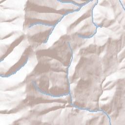 Granite County Terrain Map
