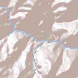 Forno di Zoldo Terrain Map
