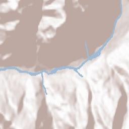 Ziano di Fiemme Terrain Map