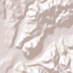 Comuna Gurahonţ Terrain Map