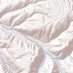 Columbia County Terrain Map