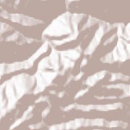 Comuna Întregalde Terrain Map