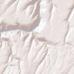 Asotin County Terrain Map
