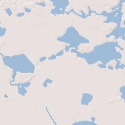 Manitowish Waters WI America Terrain Map