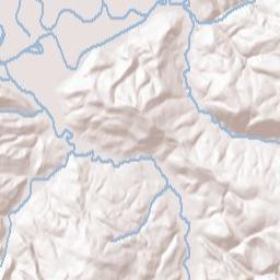 Clatskanie Terrain Map