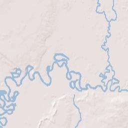 Schoolcraft County Terrain Map