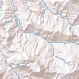 Clatsop County Terrain Map