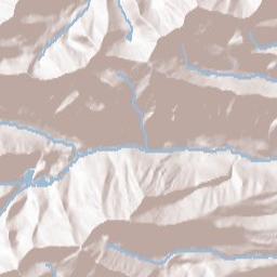 Gallatin National Forest Big Timber Canyon Road Big Timber MT Terrain Map