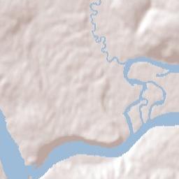 Keswick Ridge Terrain Map
