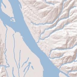 Kalama Terrain Map