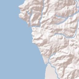 Cannon Beach Terrain Map