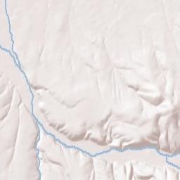 Milton-Freewater Terrain Map