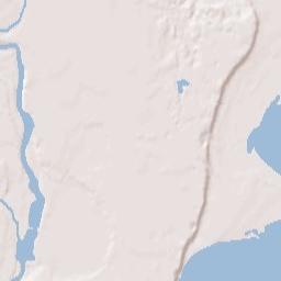 Gladstone Terrain Map