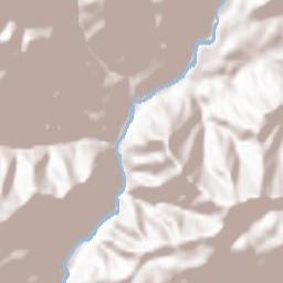 Ponte Nossa Terrain Map