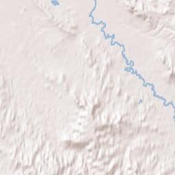 Ekalaka Terrain Map