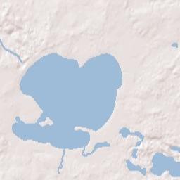 Shell Lake Terrain Map