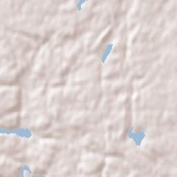 Parry Sound District Terrain Map