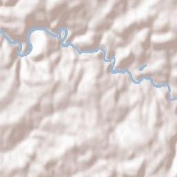 Eymoutiers Terrain Map