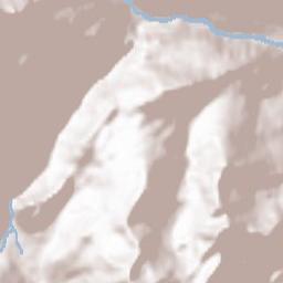 La Thuile Terrain Map