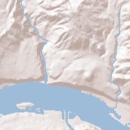 White Salmon Terrain Map