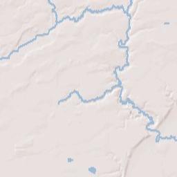 Rock Creek Terrain Map