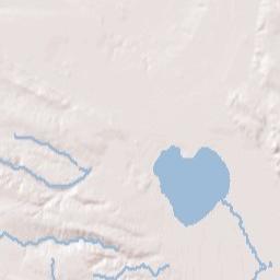 Emmet County Terrain Map