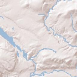 Camas Terrain Map