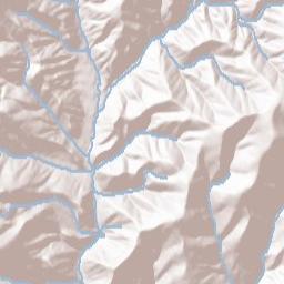 3869-3899 U.S. 93, Salmon - Challis National Forest Terrain Map