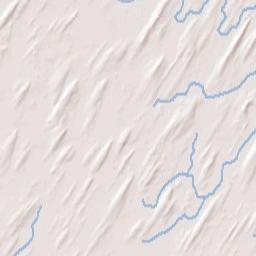 Menominee County Terrain Map
